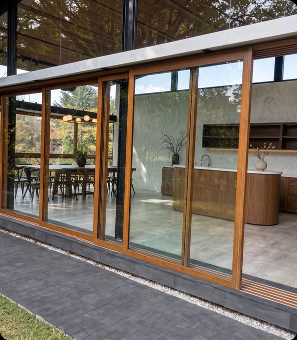Puertas corredizas de PVC en Valle de Bravo